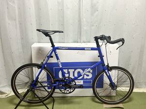 【美品】GIOS Feluca Pista 20インチ(451) 480サイズ 改造多数 (シングルスピード ピスト ブルホーン)