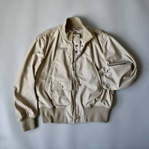 【未使用 ENGINIEERED GARMENTS Tankers Jacket 65/35ポプリンシェル タン 表記XXS USA製】ミリタリータンカースジャケットベージュ