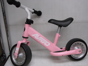 トイザらス AVIGO トレーニングバイク キックバイク バランスバイク ピンク 16センチ ペダルなし 子供 自転車 Z-D