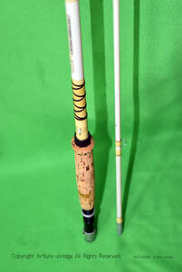 Vintage SHAKESPEARE WONDEROD 米国製(B1565-T14) fly rod 全長261cm grip27cm 2pcs 