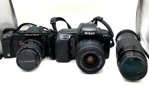 【KA-01】【中古】カメラまとめ Nikon PENTAX/カメラレンズ 望遠 一眼レフ