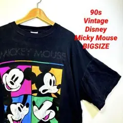 レア！90s Vintage ディズニー　ミッキー　BIGSIZE