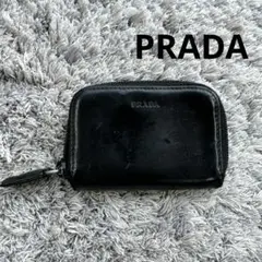 PRADA プラダ キーケース レザー ブラック