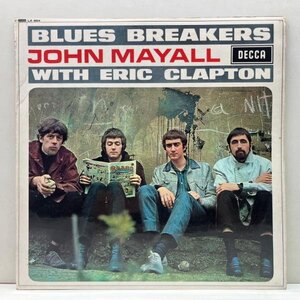 希少 良好品!! MONO Unbox／Open Logo UK初期プレス JOHN MAYALL With ERIC CLAPTON Blues Breakers (