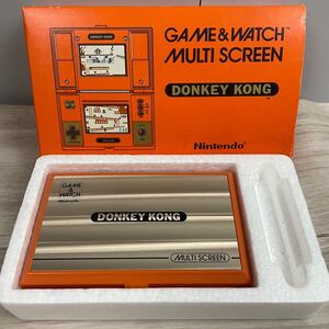 od381 ゲームウォッチ ドンキーコング DK-52 GAME&WATCH 箱付き ゲームアンドウォッチ 任天堂 動作確認済 中古