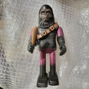 猿の惑星 ソルジャー ブリキ ゼンマイ二足歩行 PLANET OF THE APES SOLDIER APE BAPE メディコムトイ ビリケン商会 増田屋 マスダヤ