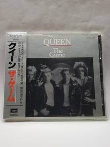 QUEEN／THE GAME／クイーン／ザ・ゲーム／国内旧規格盤CD(CP32-5318)／帯付／1980年発表／8thアルバム／入手困難盤