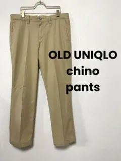 美品　オールドユニクロ　銀タグ　チノパン　トラウザー　OLDUNIQLO