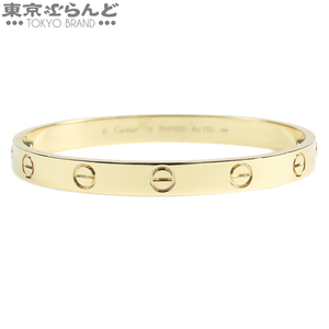 101765734 カルティエ CARTIER ラブブレス イエローゴールド K18YG 16 バングル レディース 仕上済