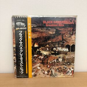 Y0127A ブラック・サバス・グレイテスト・ヒッツ BLACK SABBATH 来日記念盤 LP レコード SP18-5016 国内盤 帯付き nems RECORDS 動作OK 