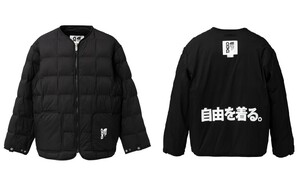 CDGコムデギャルソン×THE NORTH FACEノースフェイス限定BELAY LINER JACKETビレイ ライナー ジャケットBlack黒#L新品 送料込 nuptse down