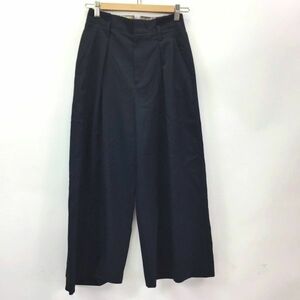 ◆お洒落な逸品◆ROPE/ロペ パンツ ネイビー 紺 36 レディース K118 ｃ3483