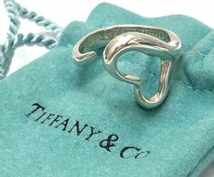 TIFFANY&Co. ティファニー　エルサペレッティ　オープンハート　リング　11号　18672423