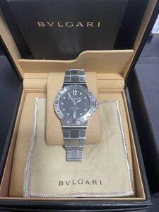 BVLGARI ブルガリ ディアゴノ スクーバ SD38S メンズ 腕時計 自動巻き 付属品付