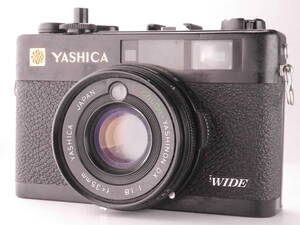 ★実用品★ YASHICA ヤシカ ELECTRO 35 CCN WIDE F1.8 35mm シャッター 巻上げ OK バッテリーチェックランプ点灯！ R2370#582#00011