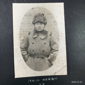 戦前写真アルバム　/　渡満の日　新京にて　奉天警備司令部　浜松高射砲隊にて　他　軍人家族集合写真など全78枚　