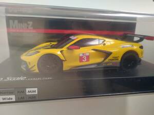 新品☆京商☆ミニッツ☆ボディ ASC☆シボレー コルベット C8.R イエロー Chevrolet Corvette 検索8 MR03 RWD H72 Kyosho mini-z