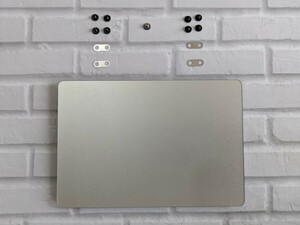 【動作品】Macbook Air A1932 2019年 タッチパッド トラックパッド シルバー　ネジ、ワッシャ付き　管理番号932