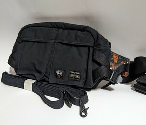 ★未使用★ PORTER × STUSSY × NEXUSⅦ ウエストバッグ バッグ ポーター ステューシー ネクサスセブン 宗教柄