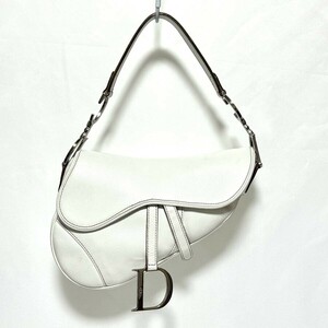 Dior ディオール レザー サドルバッグ D金具 HB03962