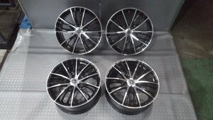 DORFREN/ドルフレン　アルミホイール4本　18X8J+45　5穴　PCD114.3　ハブ径約7.3㎝