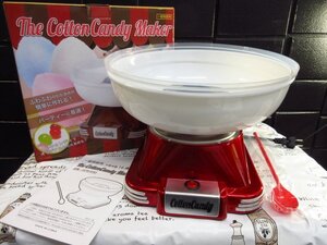 ｍ6741 未使用保管品/動作品　わたあめメーカー　SIS/The Cotton Candy Maker GCM-540　箱・取扱説明書あり　パーティ/イベント/誕生日会等