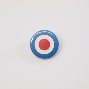 Button badge 25mm MOD Target 缶バッジ ターゲットマーク Vespa Lambretta ベスパ ランブレッタ 50S 100 ET3 GTR RALLY PX200E 160GS