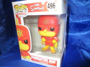 希少★入手困難/FUNKO/POP/ザ・シンプソンズ【RADIOACTIVE-MAN】*496