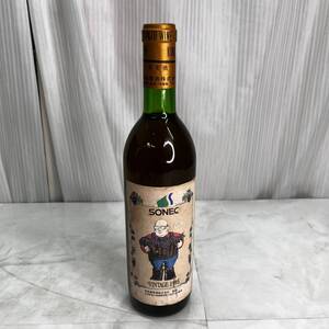 ＝M＝ 【現状品・ジャンク】 ヴィンテージワイン SONEC VINTAGE1995 錦城葡萄酒 ＫＩＮＪＯ ＷＩＮＥ ＝B-241201