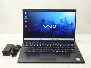 ☆1円☆第8世代☆VAIO☆VJPK11C11N☆Core i3 2.10GHz/4GB/SSD128GB/高解像度1920x1080/無線/Bluetooth/カメラ/Office/Win11 DtoD領域☆