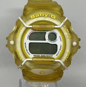 ジャンク 動作未確認 CASIO カシオ Baby-G ベビージー BG-340 クォーツ 腕時計 裏蓋ネジ空回り