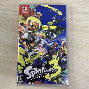 D418-T24-276 ◎ ニンテンドー スイッチ スプラトゥーン3 任天堂 Nintendo ソフト カセット Switch Splatoon3 ③