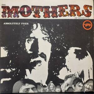 英VERVE(POLYDOR)盤LP！The Mothers Of Invention (Frank Zappa) / Absolutely Free 1967年作の70