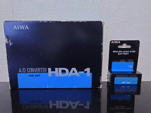 即決　希少　奇跡の商品　当時物　送料無料　新品同様未使用品　アイワ　DAT HDA 1 PB 20