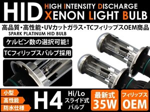 クリッパー U71.72 ヘッドライト■H4 HIDバルブ 35W■TC Philips OEM品 10000K 交換用 スペアバーナー