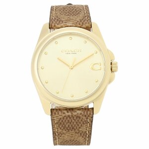 コーチ 腕時計 COACH 14504111 グレイソン レディース 36mm シグネチャーC ゴールド/ブラウン ウォッチ WATCH GREYSON