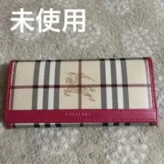 未使用♪ バーバリーburberry 長財布　ノバチェック