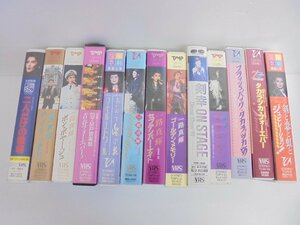 【86】1円～宝塚歌劇 VHS ビデオ 13本セット 一路真輝 剣幸 他 全て動作未確認 テープに白カビ発生のもの有り ジャンク扱い