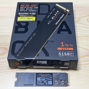 ★ Western Digital WD Black SN770 WDS100T3X0E GEN4 1TB ★ 動作確認済み