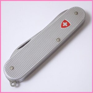 ★VICTORINOX/ビクトリノックス マルチツール/シルバー/ハサミ/ナイフ/オープナー/旧ロゴ/ヴィンテージ&1919800026