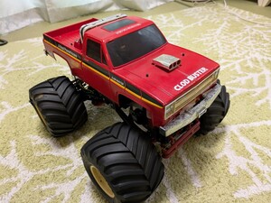 タミヤ 電動RC クラッドバスター　★ジャンク品★検索用 モンスタートラック ラジコン TAMIYA 当時物 CLOD BUSTER　TXT-1 クローラー