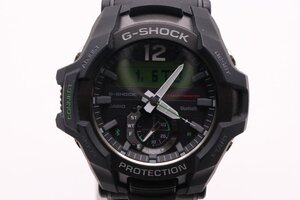 【中古美品】CASIO カシオ G-SHOCK グラビティマスター GR-B100 文字盤黒 ブラック 黒 メンズ デジタル 腕時計 動作確認済み【漂亮】