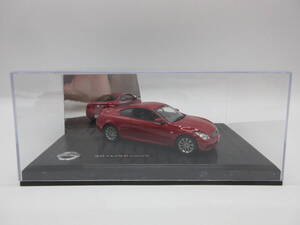 1/43 日産 スカイラインクーペ 370GT SKYLINE COUPE CV36 V36 ディーラー特注品 レッド　カラーサンプル ミニカー