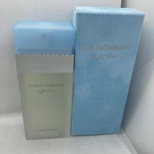 526-0003 DOLCE&GABBANA ドルチェ&ガッバーナ ライトブルー オードトワレ 香水 50ml