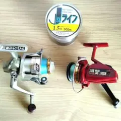 ジャンクSHIMANO フィッシングリール & METEOR DF-102R