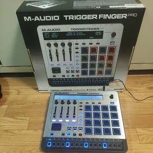 1円~ ジャンク M-AUDIO Trigger Finger Pro 変わったパッド トラックメイキング? MIDIコントローラー
