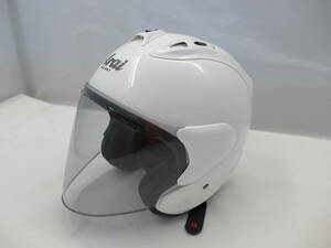 2015年 SZ-RAM4 アライ M サイズ 白 パール ジェット オープンフェイス Arai 57-58cm SZ RAM 4