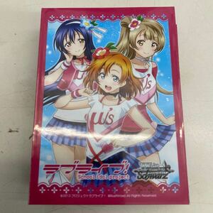 【中古スリーブ】ラブライブ! キャラクタースリーブ38枚、レギュラーサイズ、ヴァイスシュヴァルツ　多少の使用感あり、管理No.3337