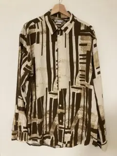 ZARA / デザインシャツ 柄シャツ レギュラーフィット RN77302