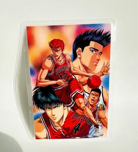 【レア 当時物】スラムダンク ラミネートカード 桜木花道 【希少 SLAMDUNK】10 4 バスケ 流川楓 昭和 平成 安心匿名配送